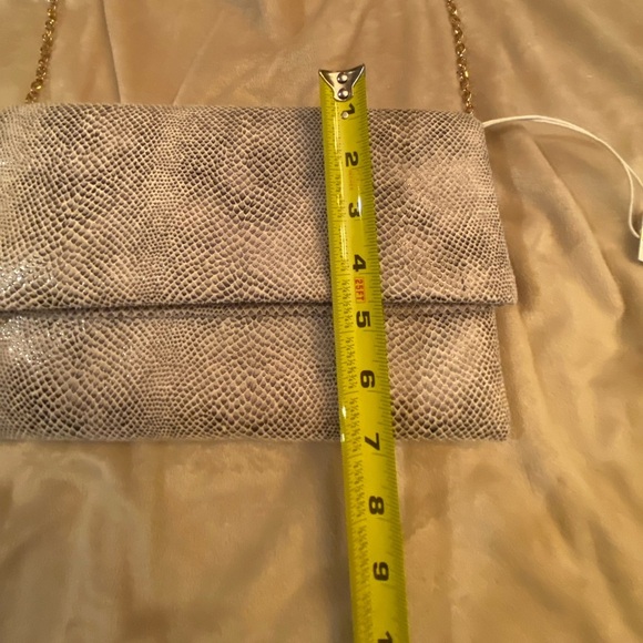 Nico & Olive Faux Snake Skin Clutch, Crossbody Bag - Picture 12 of 13